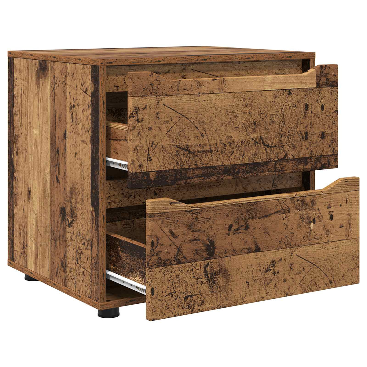 Storage Cabinet 60 x 48 x 57 cm Engineered Wood Old Wood