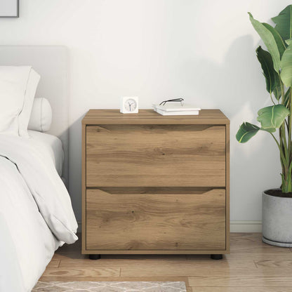 Storage Cabinet 60 x 48 x 57 cm Engineered Wood Artisan Oak