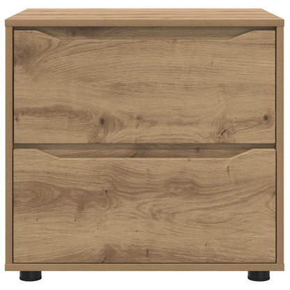 Storage Cabinet 60 x 48 x 57 cm Engineered Wood Artisan Oak