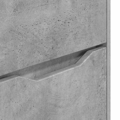 Storage Cabinet Concrete Grey 40 x 48 x 57 cm Engineered Wood