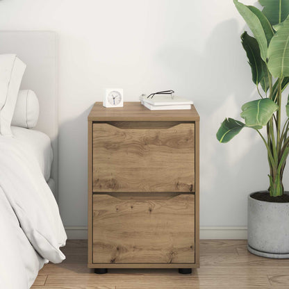 Storage Cabinet 40 x 48 x 57 cm Engineered Wood Artisan Oak