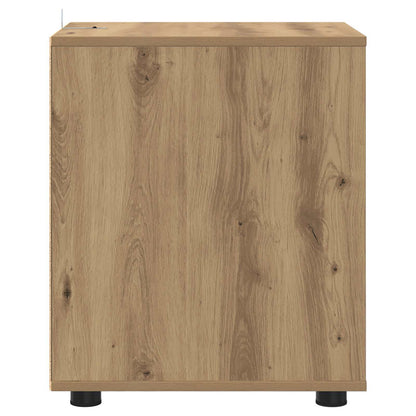 Storage Cabinet 40 x 48 x 57 cm Engineered Wood Artisan Oak