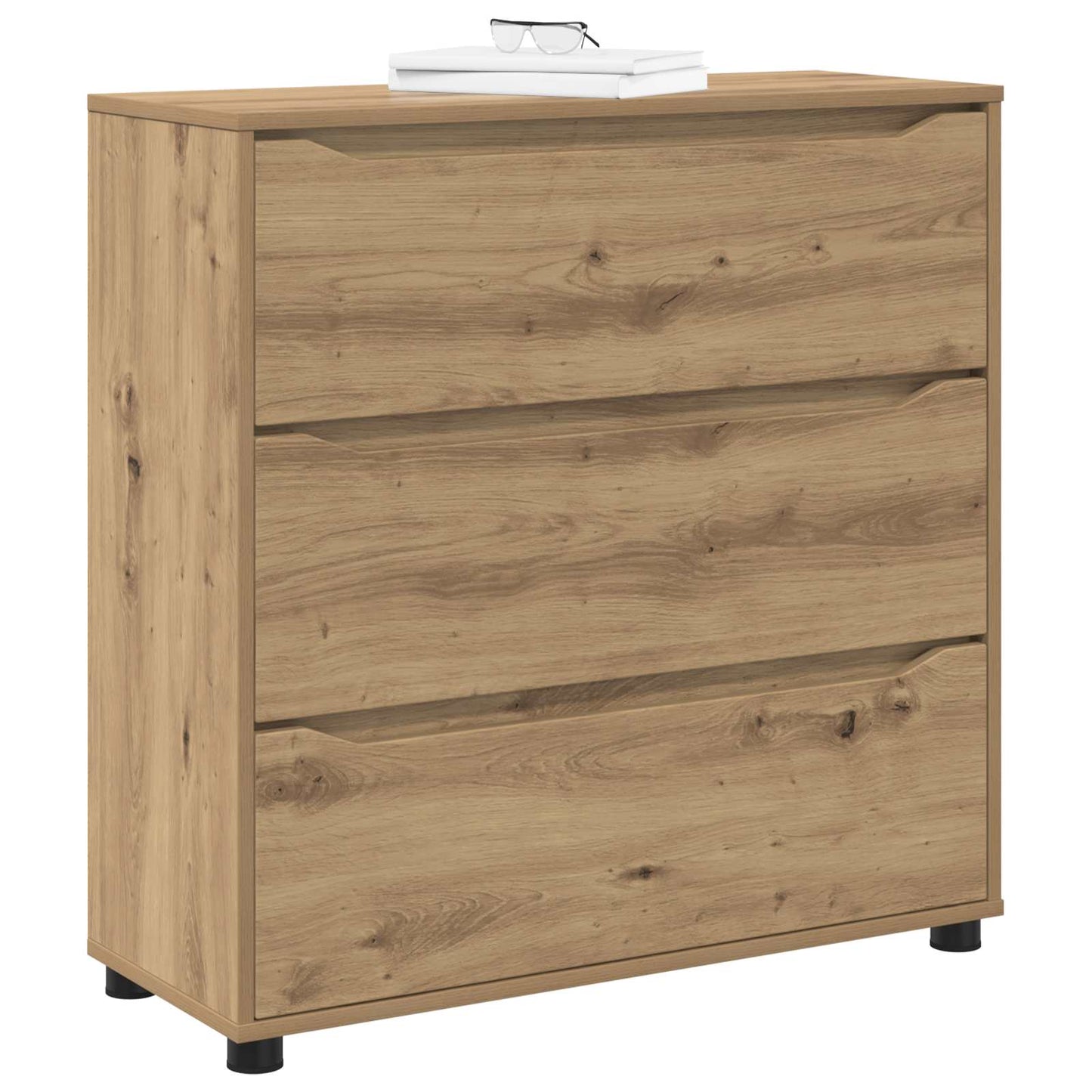 Storage Cabinet 80 x 31 x 81 cm Engineered Wood Artisan Oak