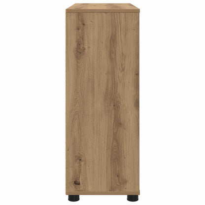 Storage Cabinet 80 x 31 x 81 cm Engineered Wood Artisan Oak
