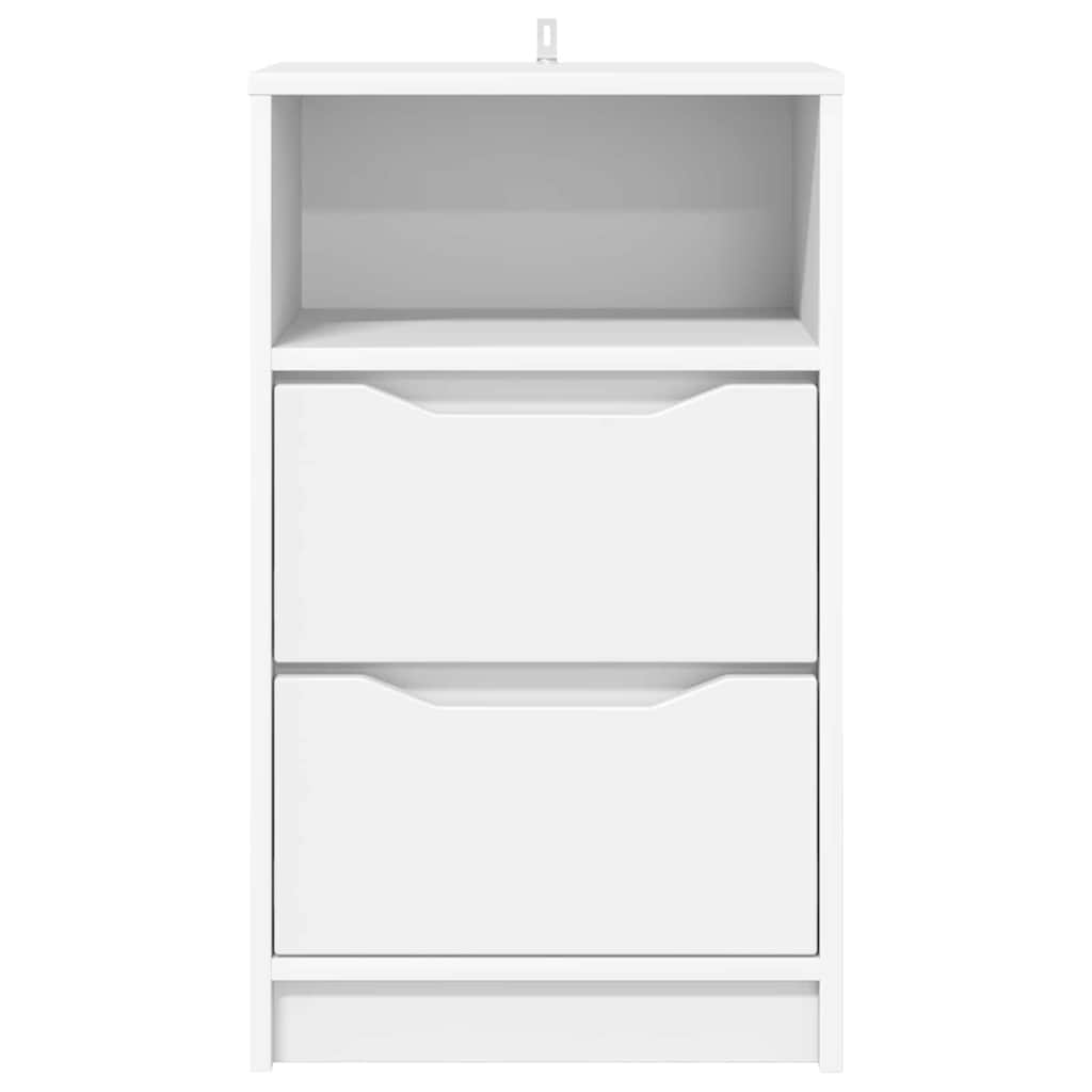 Bedside Tables 2 pcs White 40 x 30 x 467 cm Engineered Wood