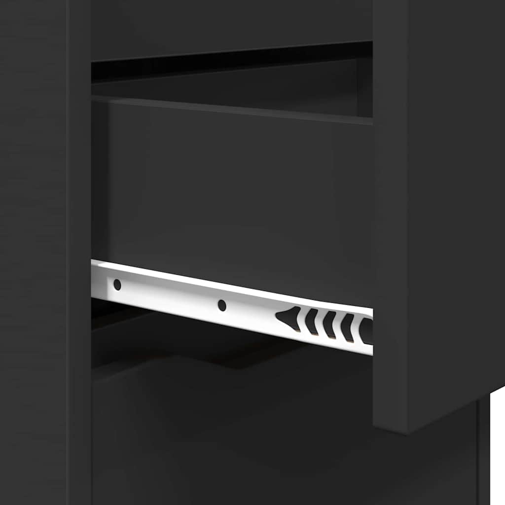 Bedside Tables 2 pcs Black 40 x 30 x 467 cm Engineered Wood