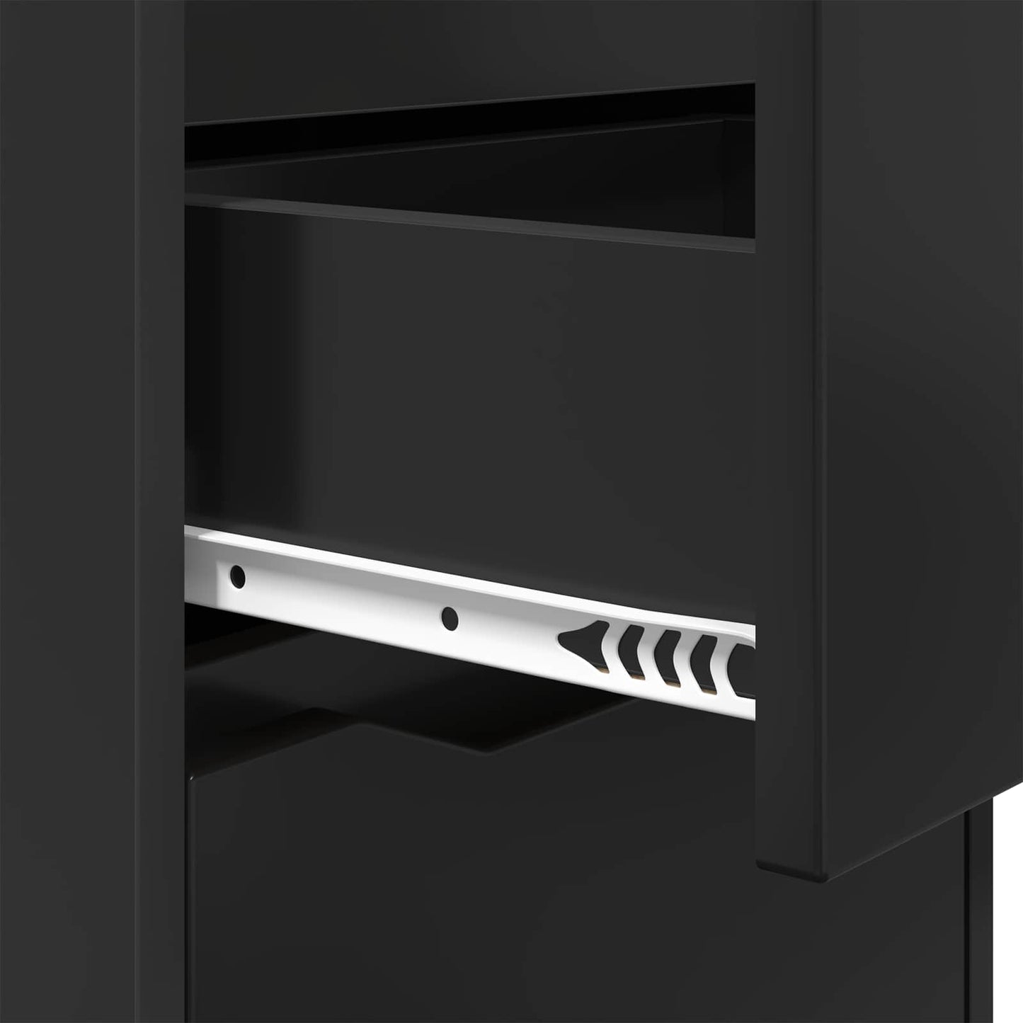 Bedside Tables 2 pcs Black 40 x 30 x 467 cm Engineered Wood