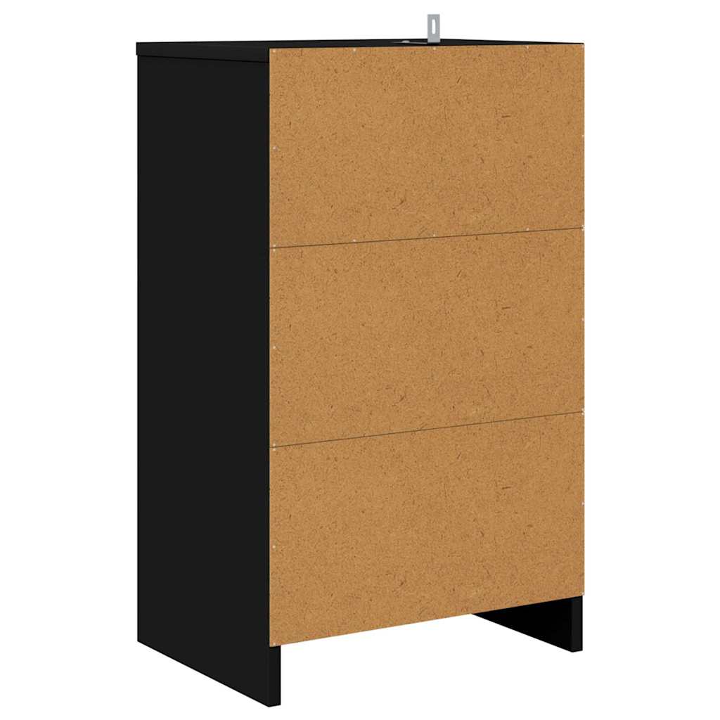 Bedside Tables 2 pcs Black 40 x 30 x 467 cm Engineered Wood