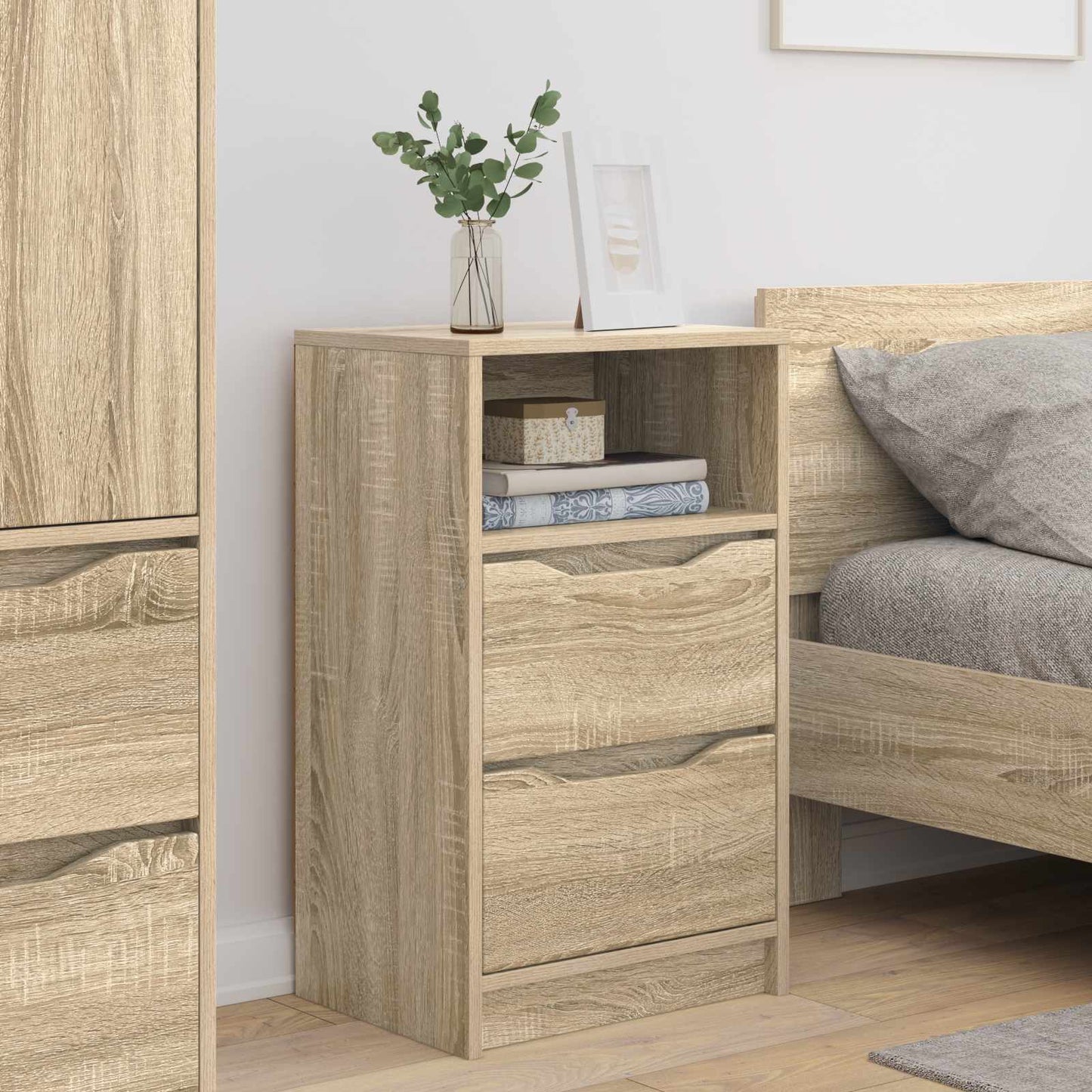 Bedside Tables 2 pcs Sonoma Oak 40 x 30 x 467 cm