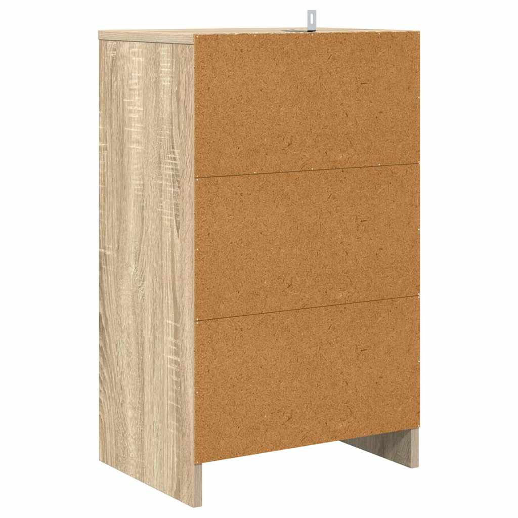 Bedside Tables with Drawer 2 pcs Sonoma Oak 40 x 30 x 467 cm
