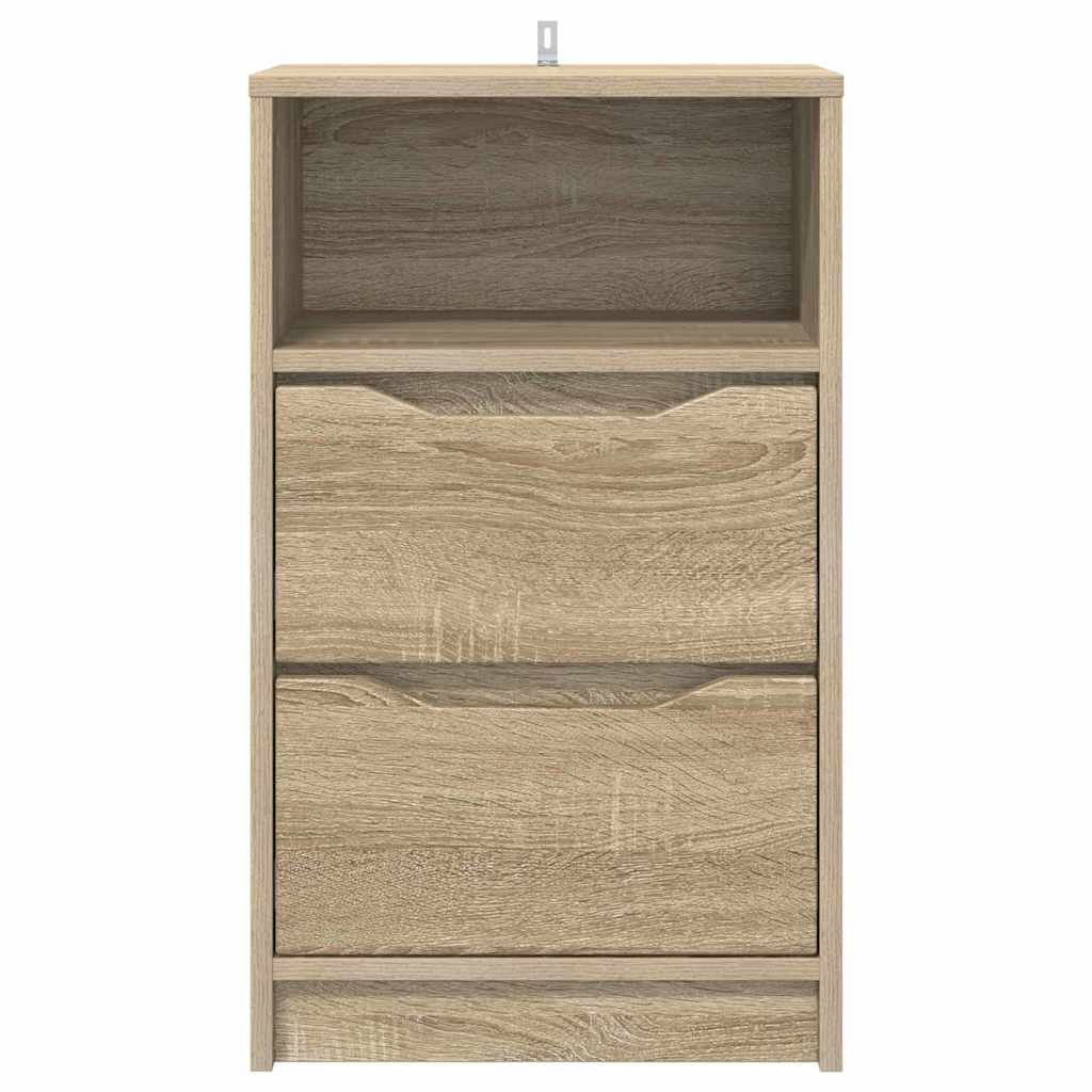 Bedside Tables with Drawer 2 pcs Sonoma Oak 40 x 30 x 467 cm