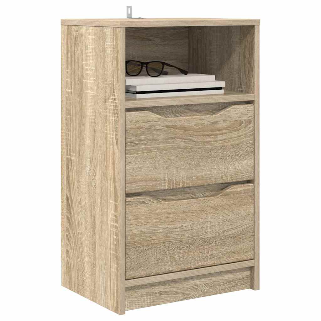 Bedside Tables with Drawer 2 pcs Sonoma Oak 40 x 30 x 467 cm