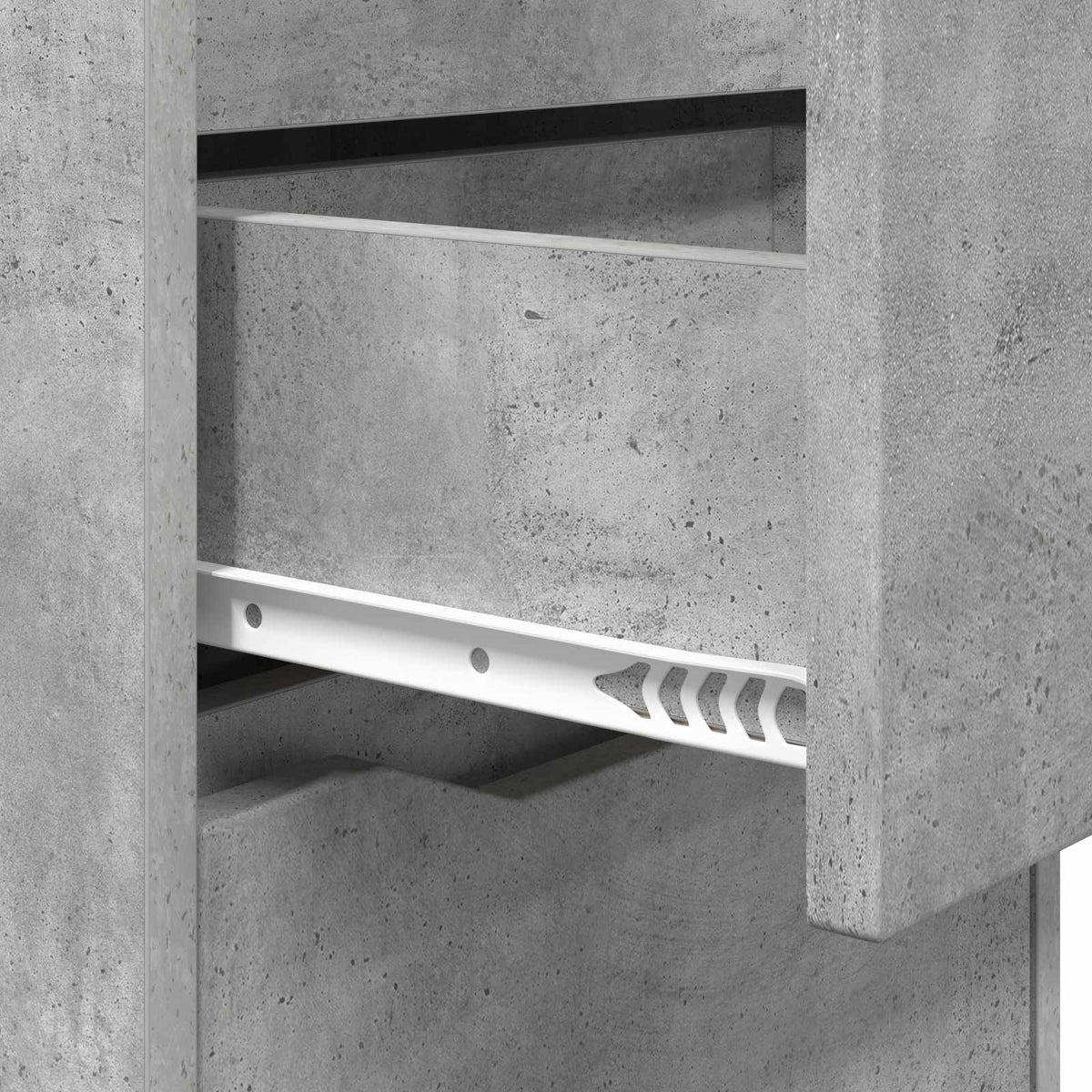 Bedside Tables 2 pcs Concrete Grey 40 x 30 x 467 cm