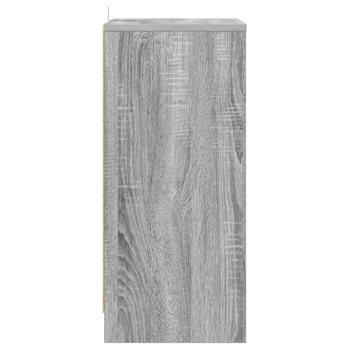 Bedside Table Grey Sonoma 40 x 30 x 467 cm Engineered Wood