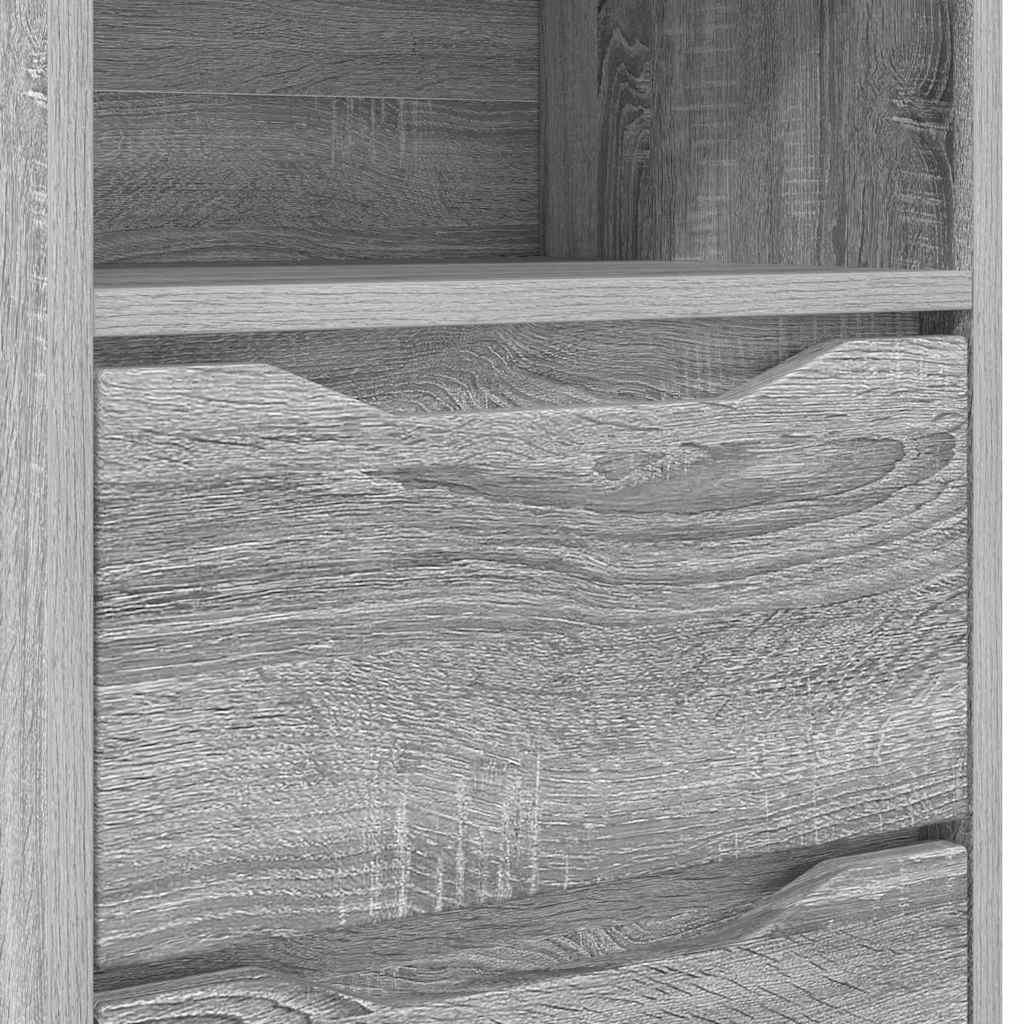 Bedside Tables with Drawer 2 pcs Grey Sonoma 40 x 30 x 467 cm