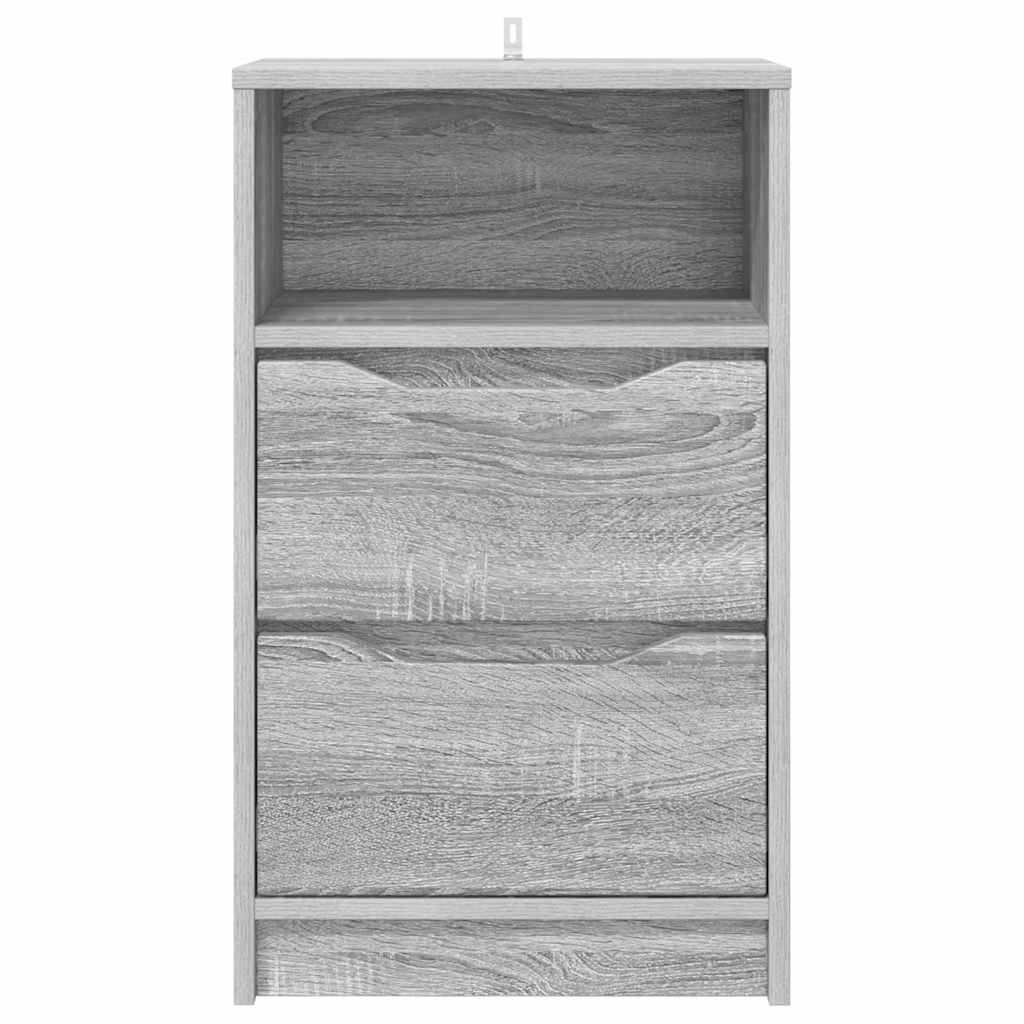 Bedside Tables with Drawer 2 pcs Grey Sonoma 40 x 30 x 467 cm