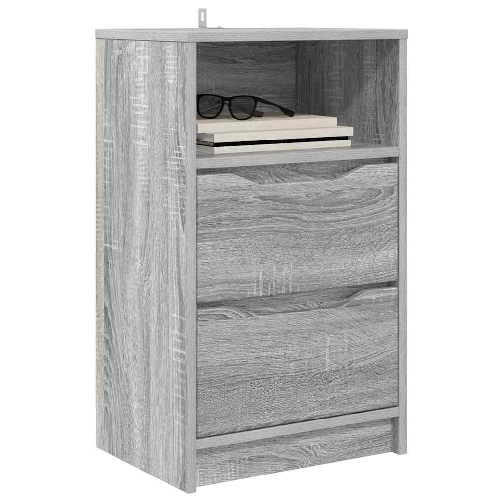 Bedside Tables with Drawer 2 pcs Grey Sonoma 40 x 30 x 467 cm