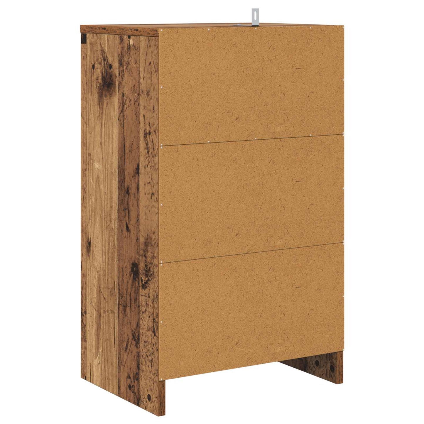 Bedside Table Old Wood 40 x 30 x 467 cm Engineered Wood