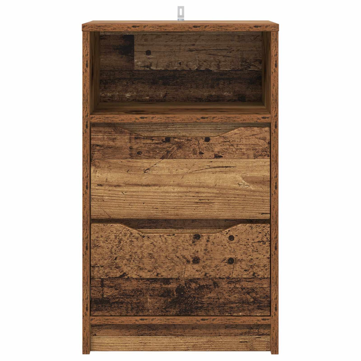 Bedside Table Old Wood 40 x 30 x 467 cm Engineered Wood