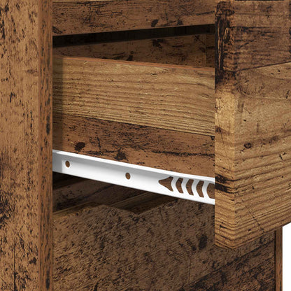 Bedside Tables 2 pcs Old Wood 40 x 30 x 467 cm Engineered Wood