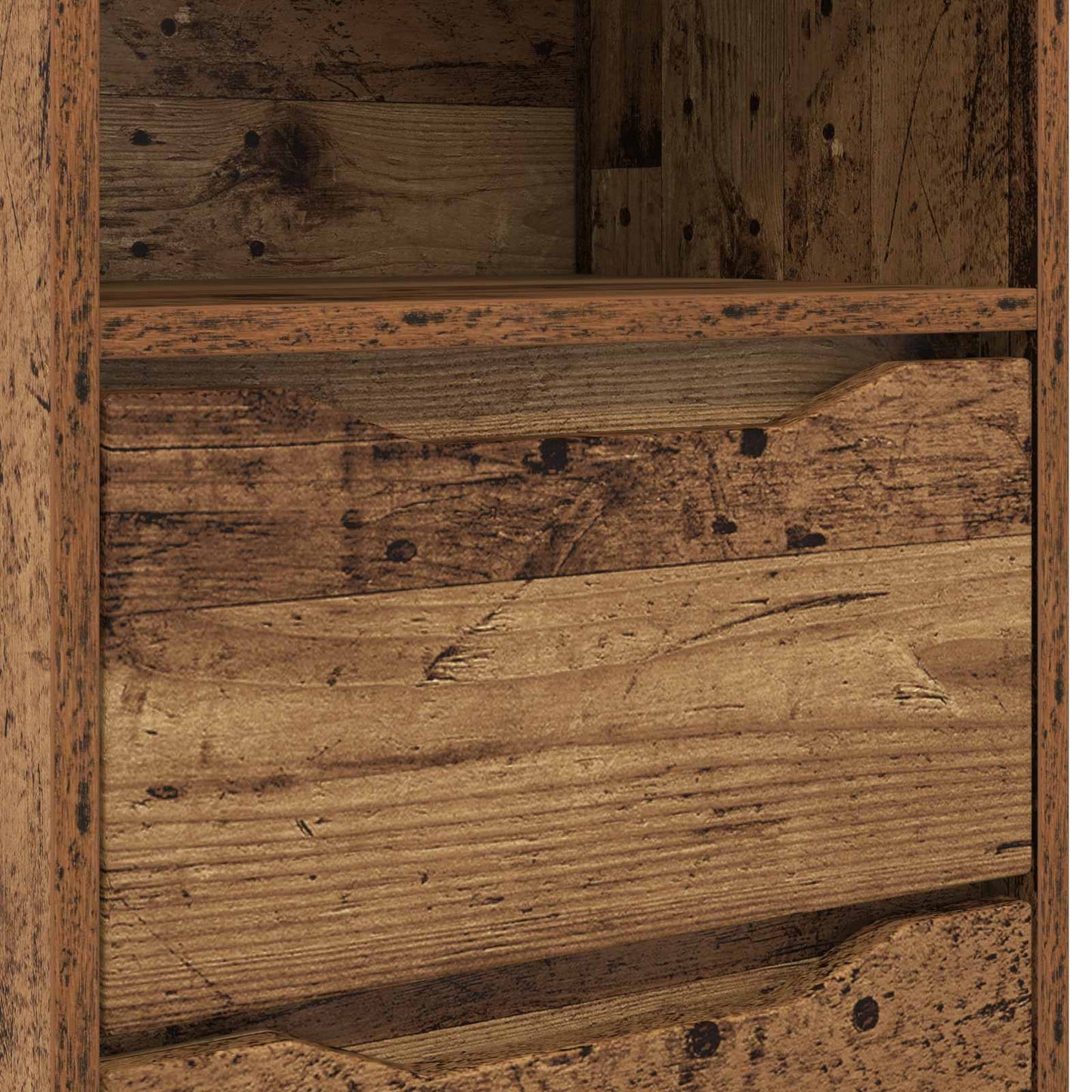 Bedside Tables 2 pcs Old Wood 40 x 30 x 467 cm Engineered Wood