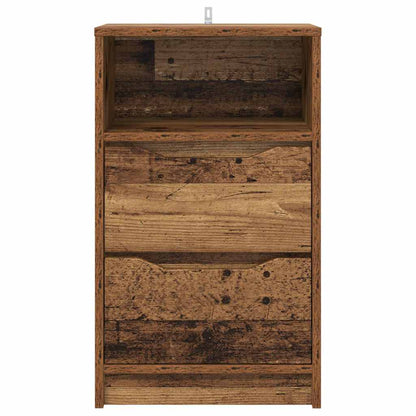 Bedside Tables 2 pcs Old Wood 40 x 30 x 467 cm Engineered Wood