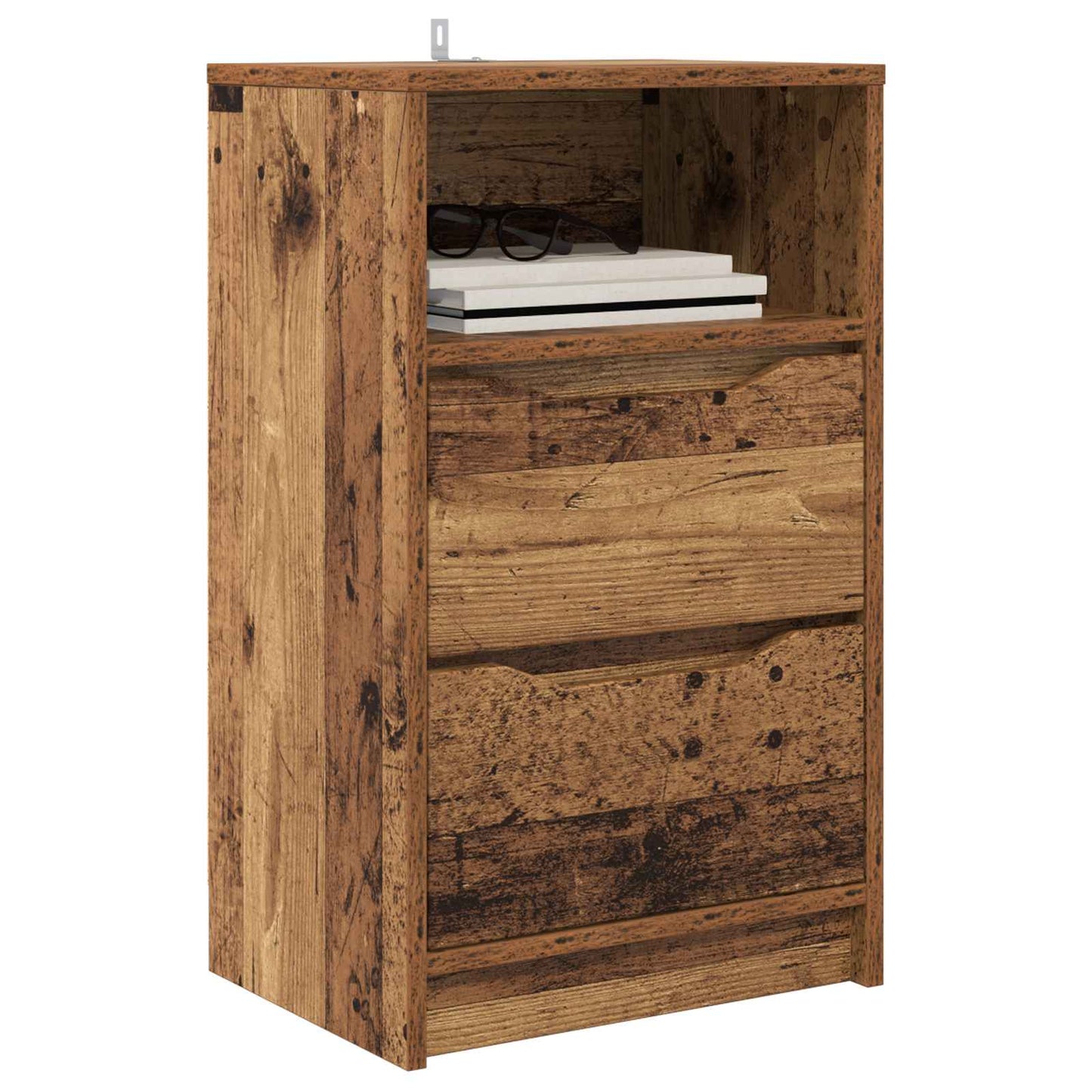 Bedside Tables 2 pcs Old Wood 40 x 30 x 467 cm Engineered Wood