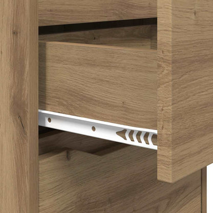 Bedside Table Artisan Oak 40 x 30 x 467 cm Engineered Wood