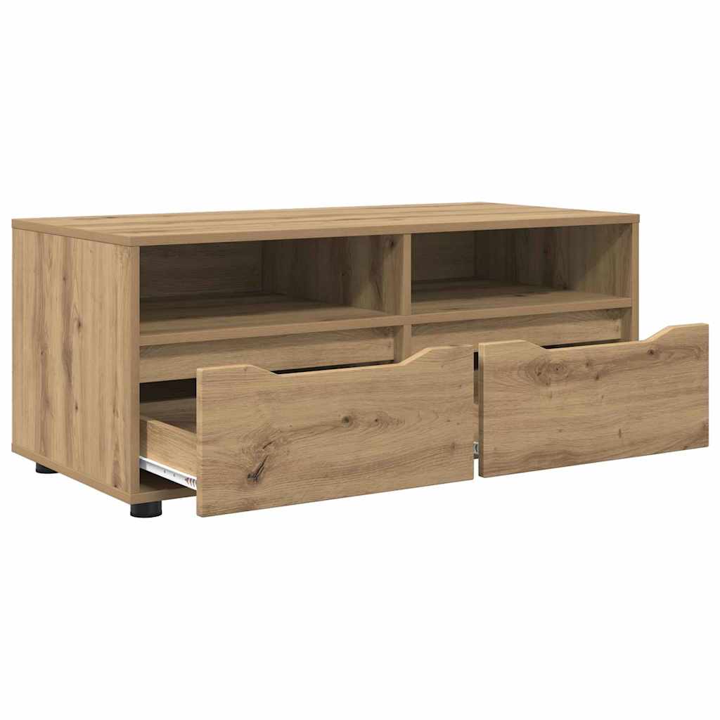 TV Cabinet 100 x 48 x 43 cm Artisan Oak Engineered Wood