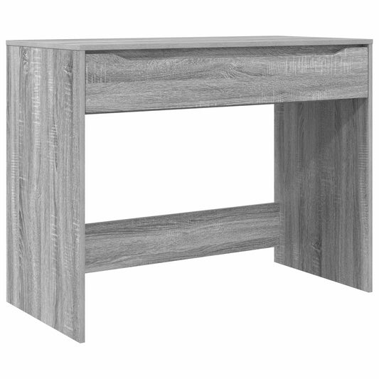 Desk with Drawer Grey Sonoma 100 x 50 x 78 cm Engineered Wood