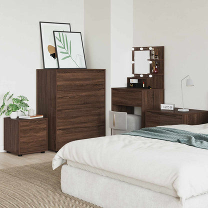 Bathroom Cabinet Brown Oak 40.5 x 40 x 44 cm Engineered Wood