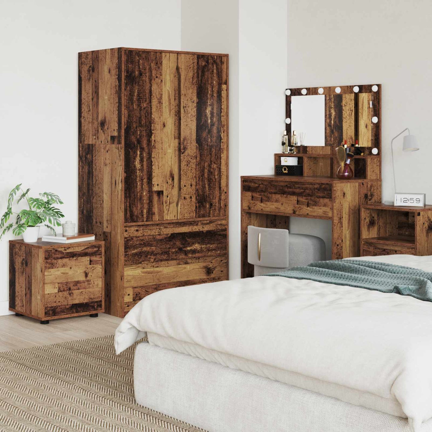 Bathroom Cabinet Old Wood 40.5 x 40 x 44 cm Engineered Wood