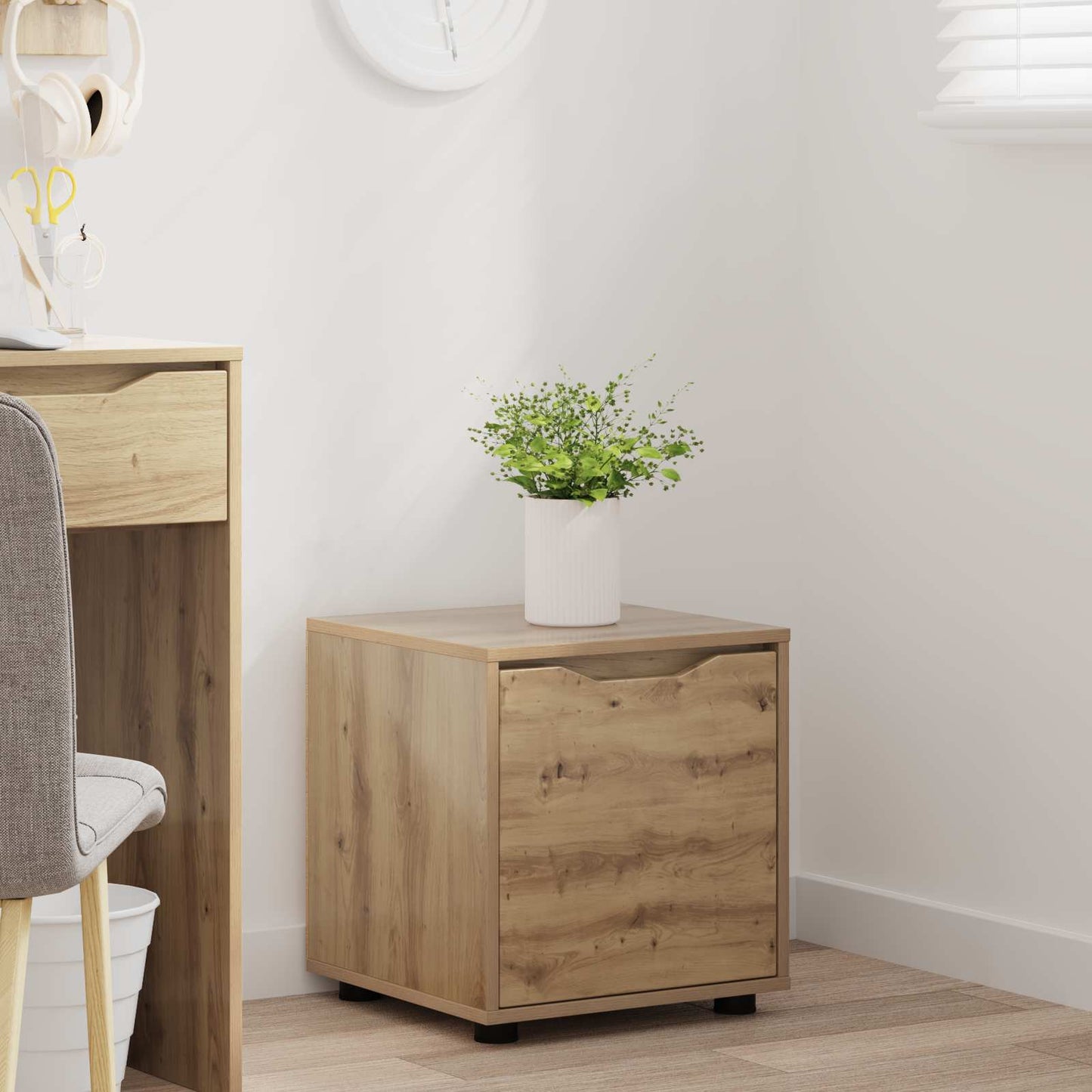 Bathroom Cabinet 40.5 x 40 x 44 cm Engineered Wood Artisan Oak