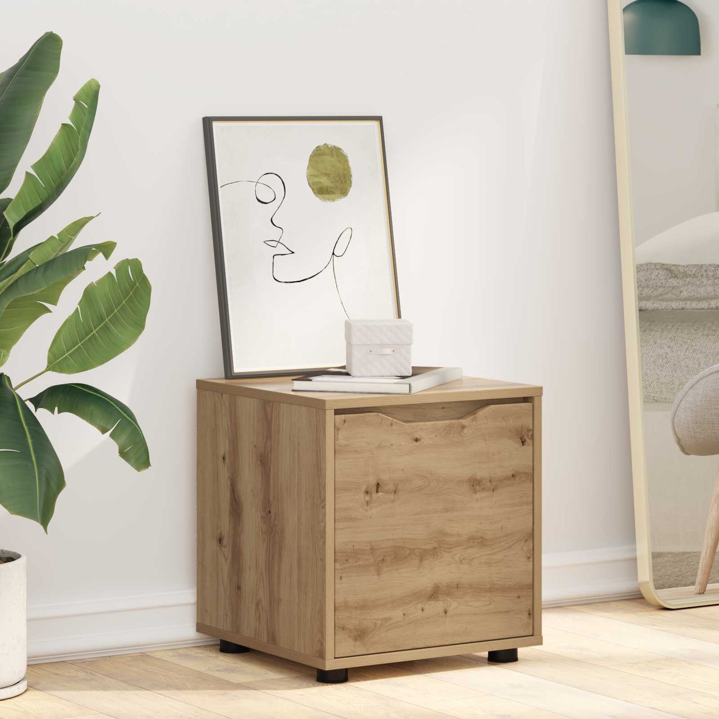 Bathroom Cabinet 40.5 x 40 x 44 cm Engineered Wood Artisan Oak