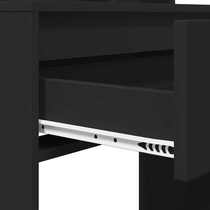 Bedroom Dressing Tables Black 80 x 39.6 x 135 cm
