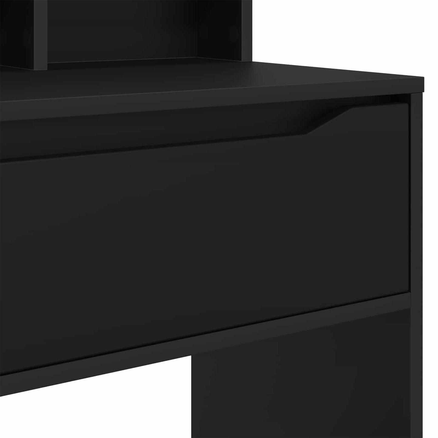 Bedroom Dressing Tables Black 80 x 39.6 x 135 cm