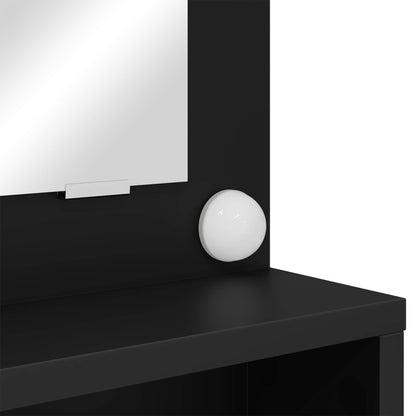 Bedroom Dressing Tables Black 80 x 39.6 x 135 cm