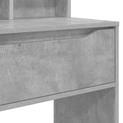 Bedroom Dressing Tables Concrete Grey 80 x 39.6 x 135 cm