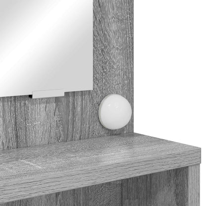 Bedroom Dressing Tables Grey Sonoma 80 x 39.6 x 135 cm
