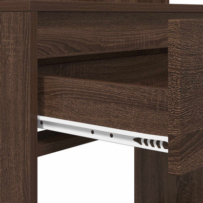 Bedroom Dressing Tables Brown Oak 80 x 39.6 x 135 cm