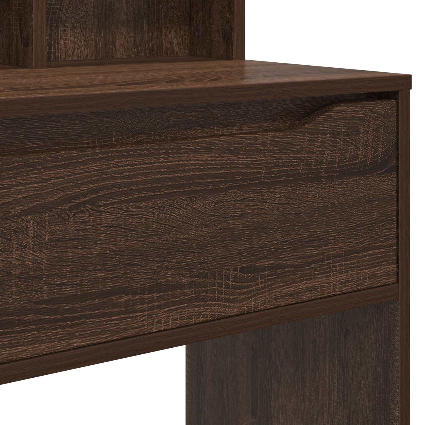 Bedroom Dressing Tables Brown Oak 80 x 39.6 x 135 cm