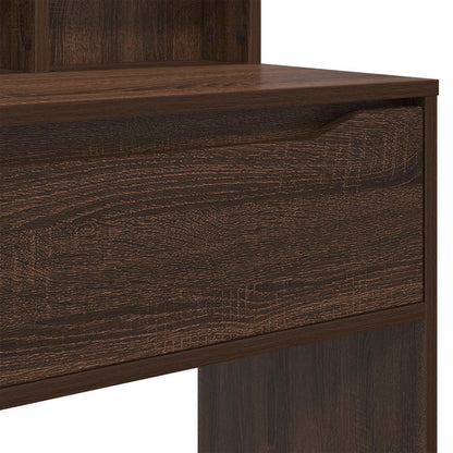 Bedroom Dressing Tables Brown Oak 80 x 39.6 x 135 cm