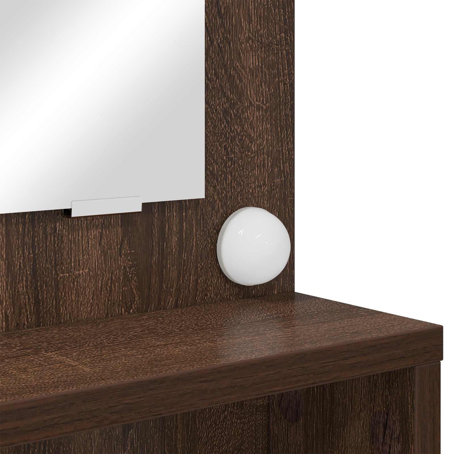 Bedroom Dressing Tables Brown Oak 80 x 39.6 x 135 cm