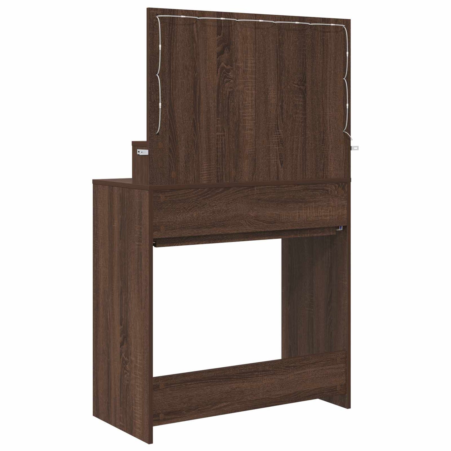 Bedroom Dressing Tables Brown Oak 80 x 39.6 x 135 cm