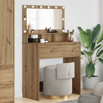 Bedroom Dressing Tables Artisan Oak 80 x 39.6 x 135 cm