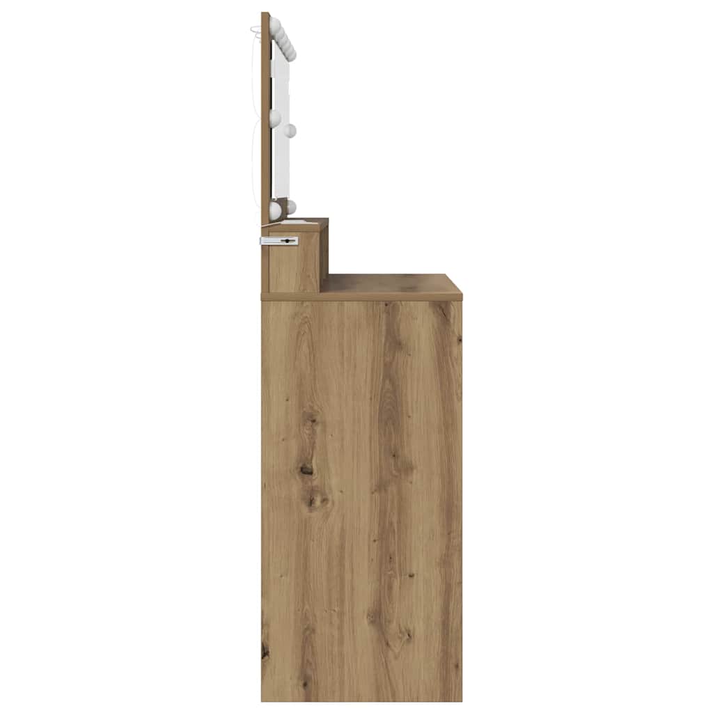 Bedroom Dressing Tables Artisan Oak 80 x 39.6 x 135 cm