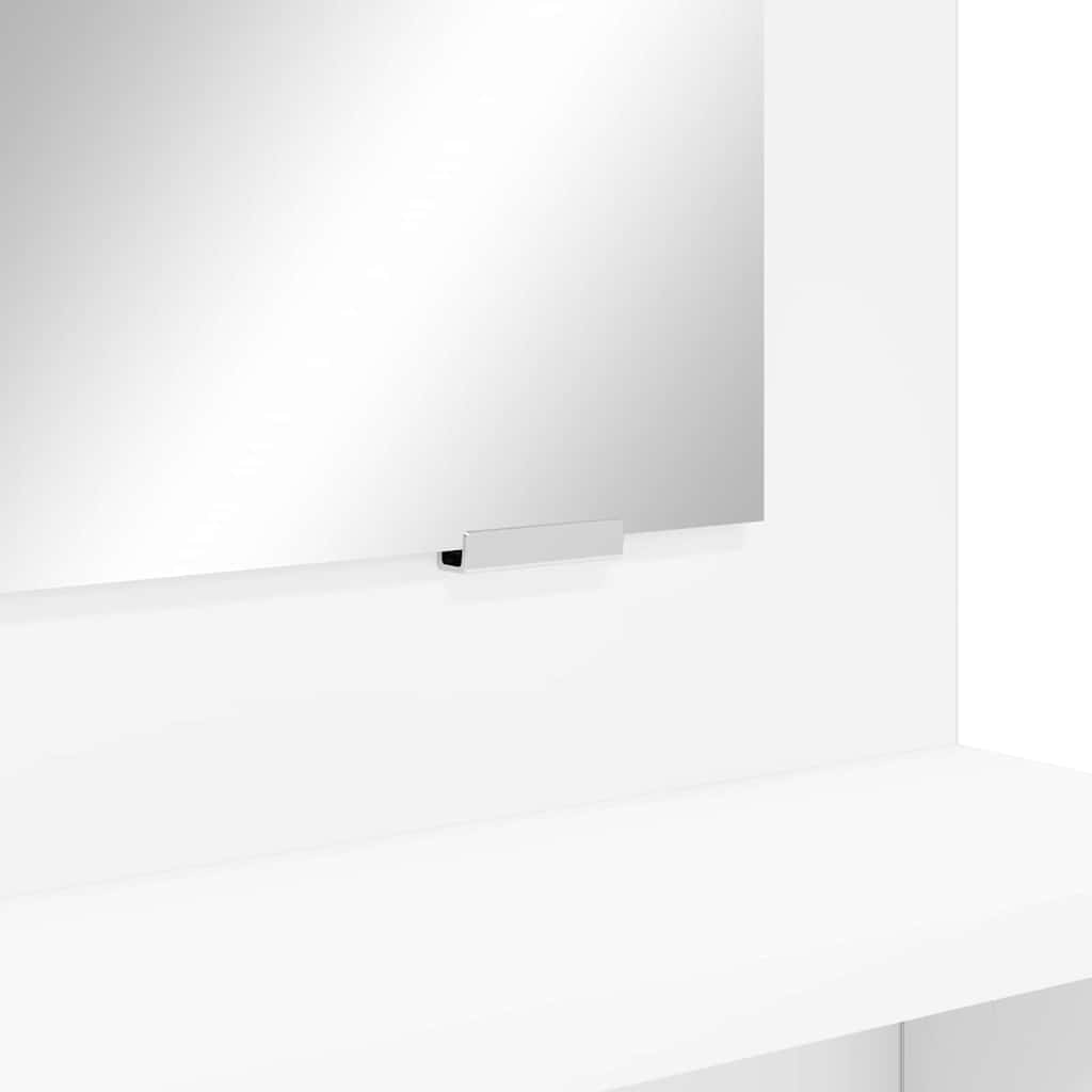 Bedroom Dressing Tables with Drawer White 80 x 39.6 x 135 cm