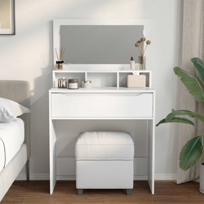 Bedroom Dressing Tables White 80 x 39.6 x 135 cm