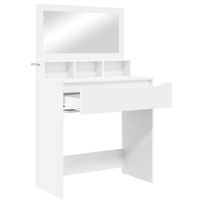Bedroom Dressing Tables White 80 x 39.6 x 135 cm