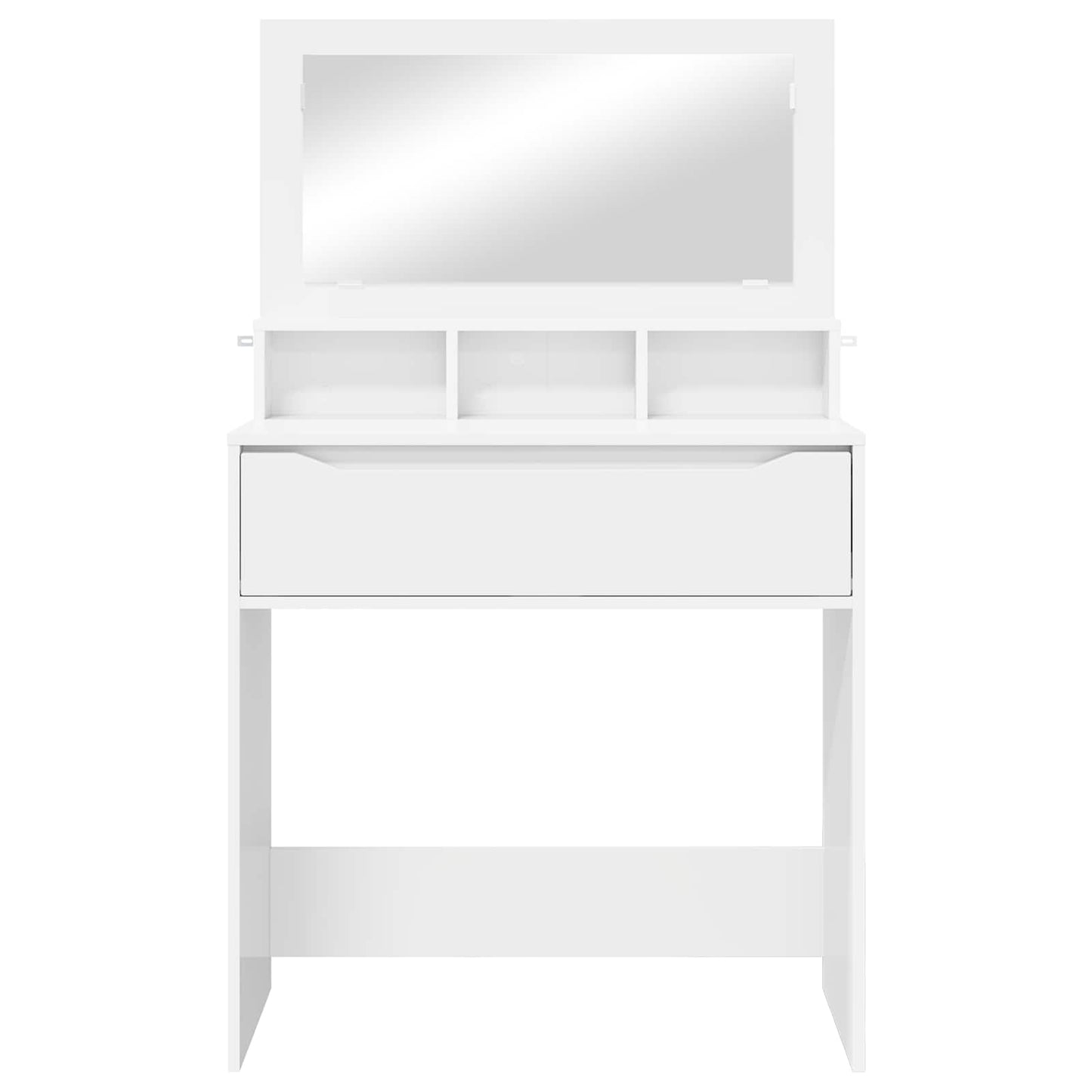 Bedroom Dressing Tables White 80 x 39.6 x 135 cm